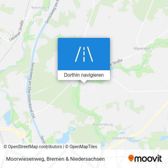 Moorwiesenweg Karte