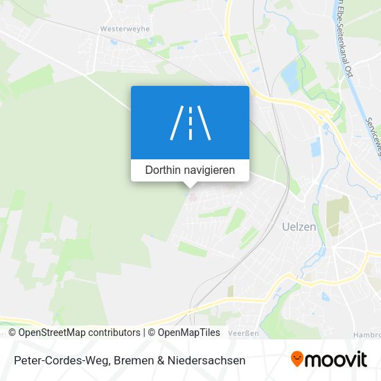 Peter-Cordes-Weg Karte