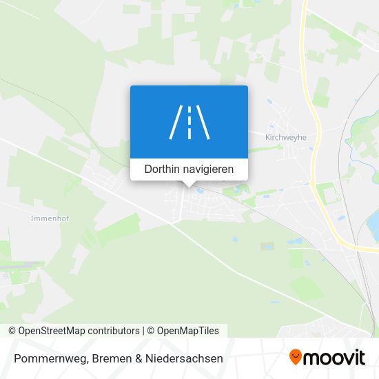 Pommernweg Karte