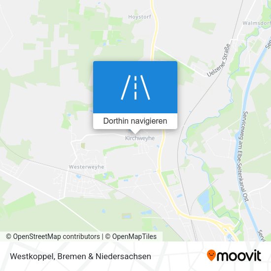Westkoppel Karte
