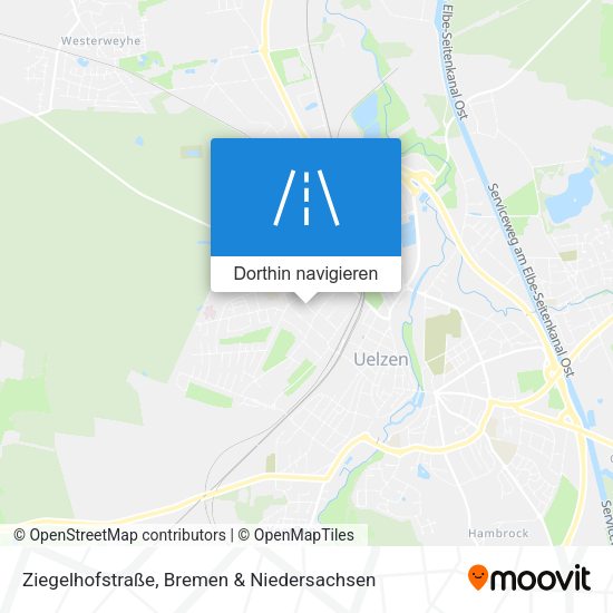 Ziegelhofstraße Karte