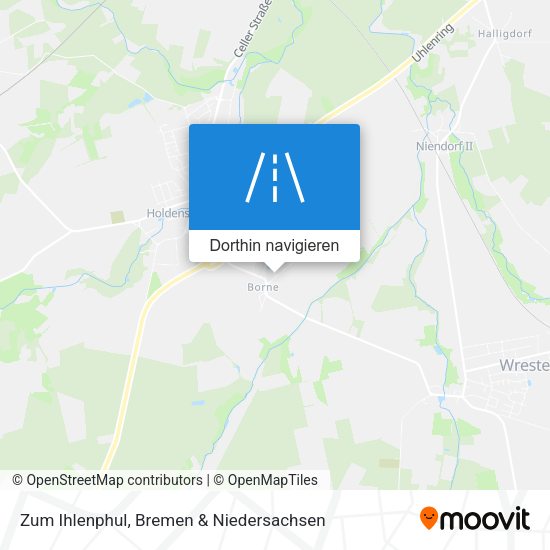 Zum Ihlenphul Karte