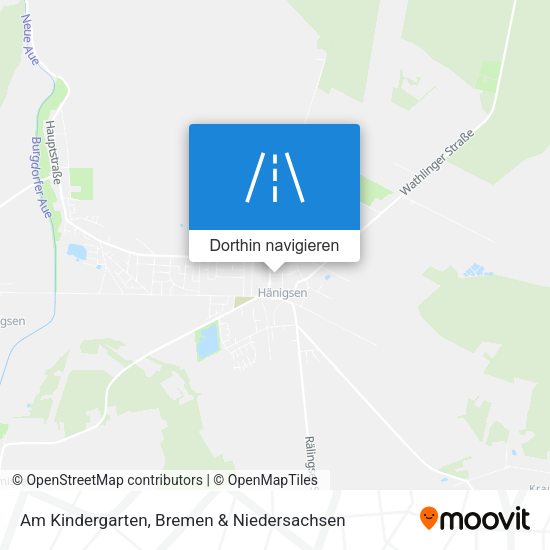Am Kindergarten Karte