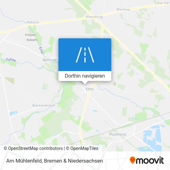 Am Mühlenfeld Karte