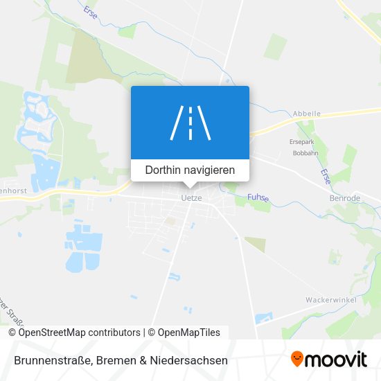 Brunnenstraße Karte
