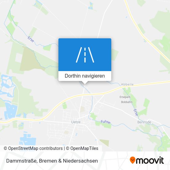 Dammstraße Karte