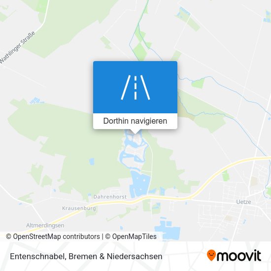 Entenschnabel Karte