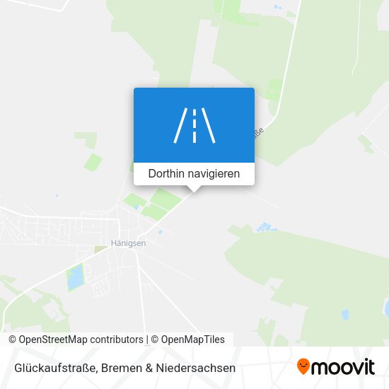 Glückaufstraße Karte