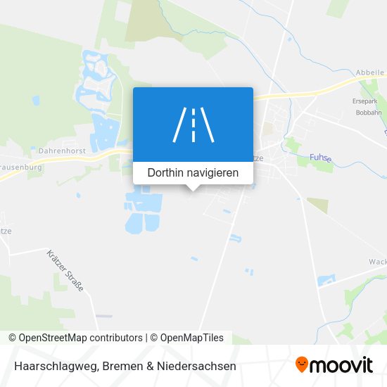 Haarschlagweg Karte