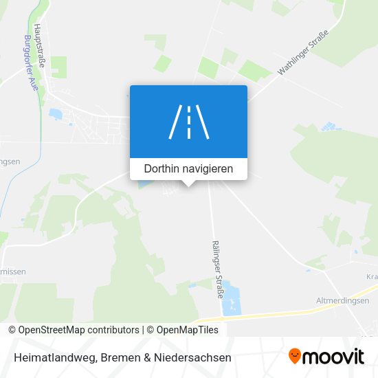 Heimatlandweg Karte
