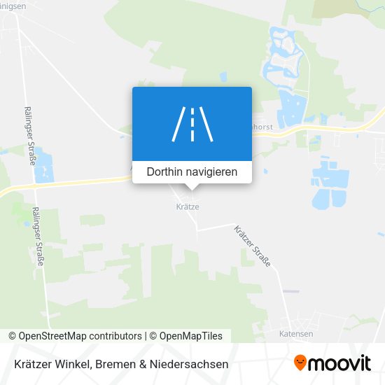 Krätzer Winkel Karte