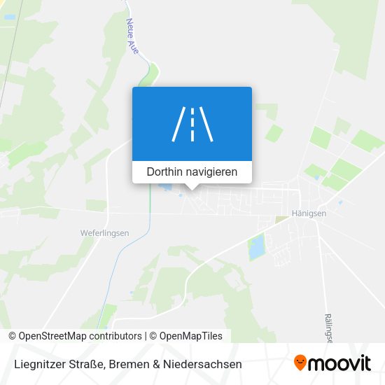 Liegnitzer Straße Karte