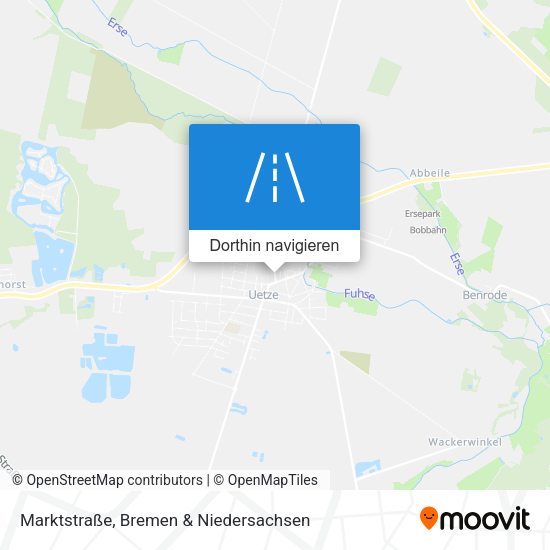 Marktstraße Karte