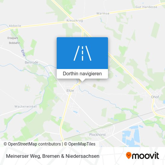 Meinerser Weg Karte