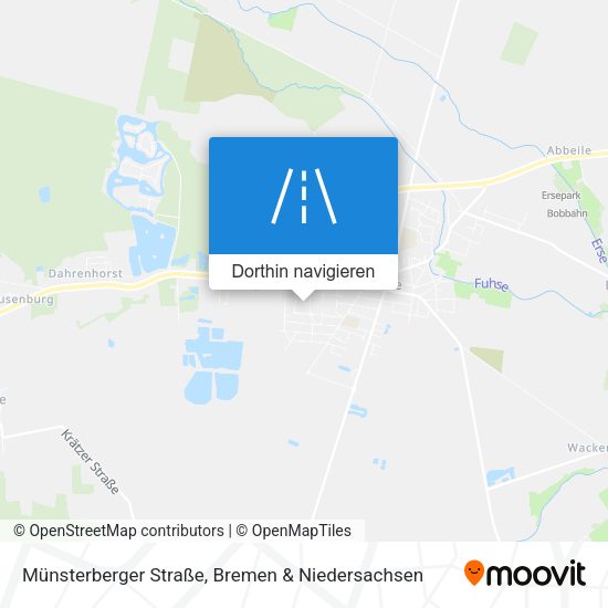 Münsterberger Straße Karte