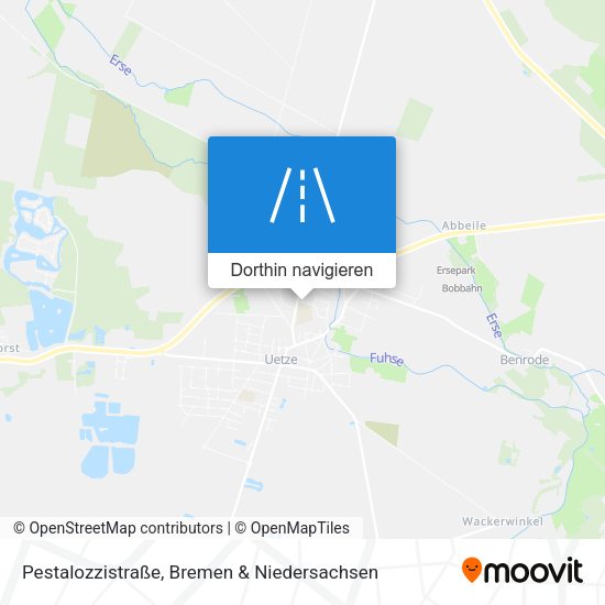 Pestalozzistraße Karte