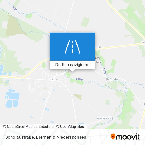 Scholaustraße Karte