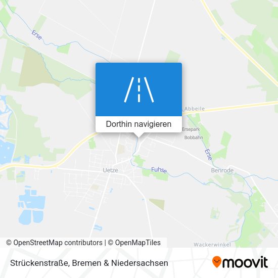 Strückenstraße Karte