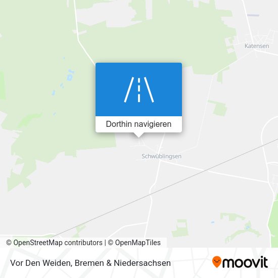 Vor Den Weiden Karte