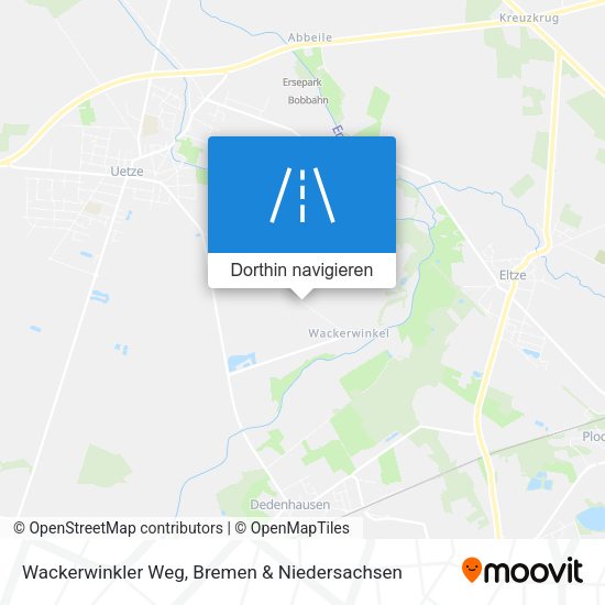 Wackerwinkler Weg Karte