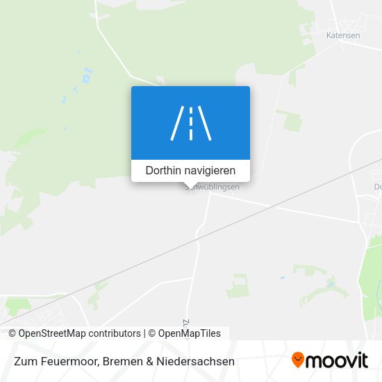 Zum Feuermoor Karte