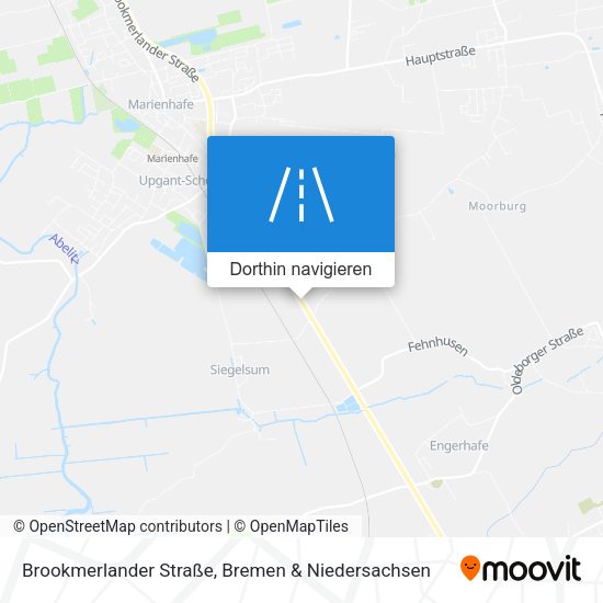 Brookmerlander Straße Karte