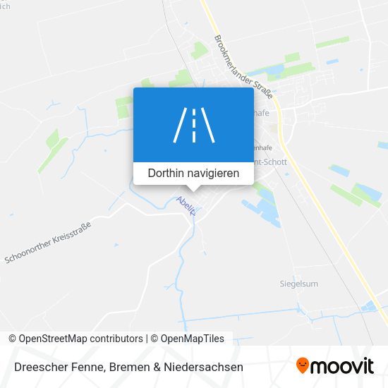 Dreescher Fenne Karte