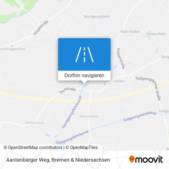 Aantenbarger Weg Karte