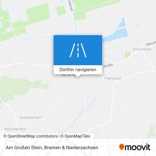 Am Großen Stein Karte