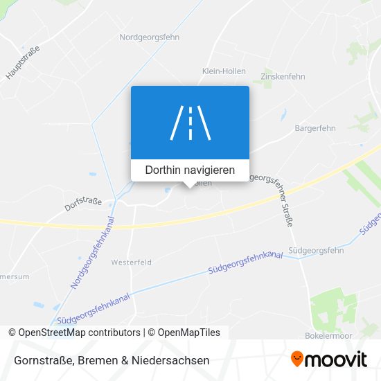 Gornstraße Karte