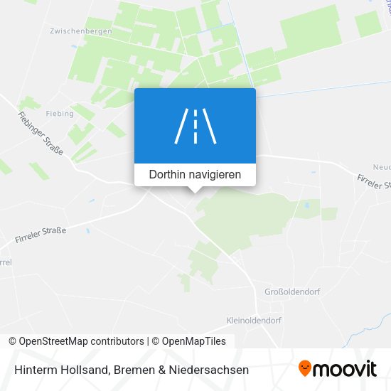Hinterm Hollsand Karte