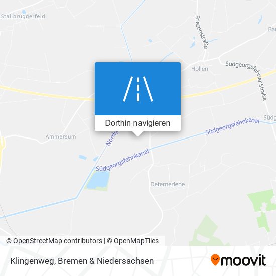 Klingenweg Karte