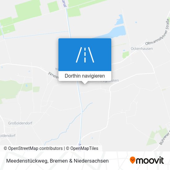 Meedenstückweg Karte