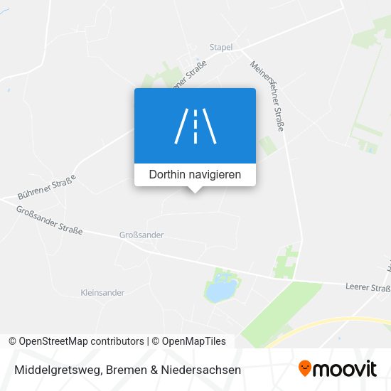 Middelgretsweg Karte