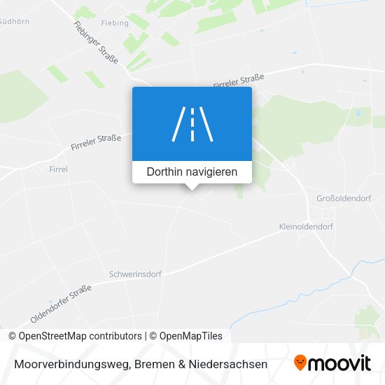 Moorverbindungsweg Karte
