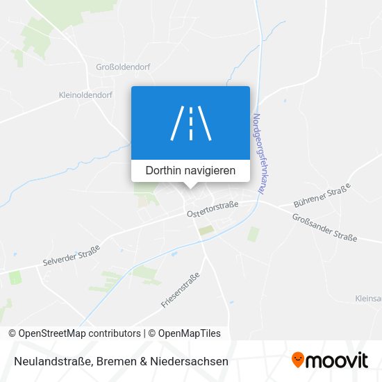 Neulandstraße Karte