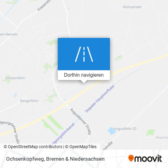 Ochsenkopfweg Karte