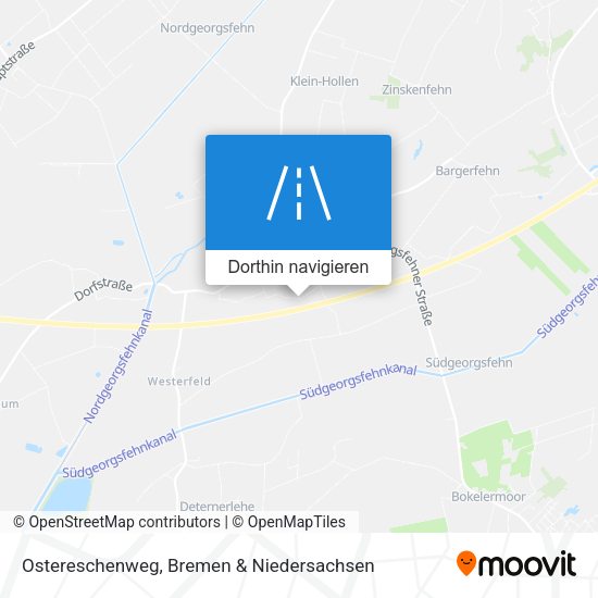 Ostereschenweg Karte