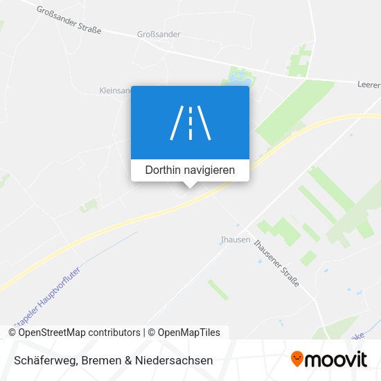 Schäferweg Karte