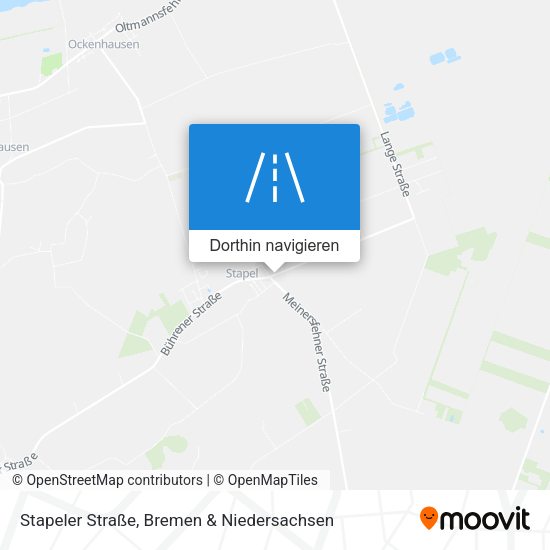 Stapeler Straße Karte