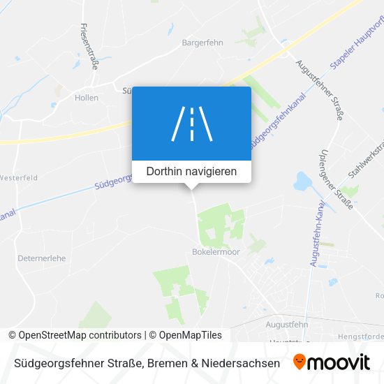 Südgeorgsfehner Straße Karte