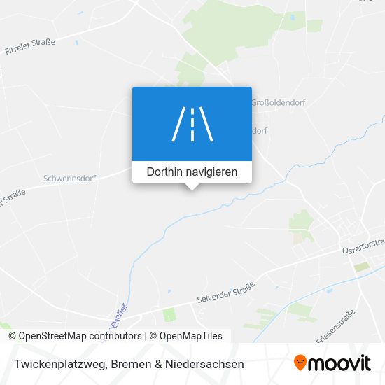Twickenplatzweg Karte