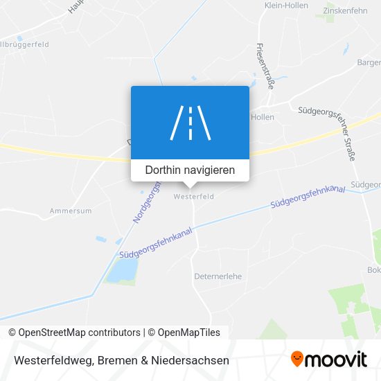 Westerfeldweg Karte