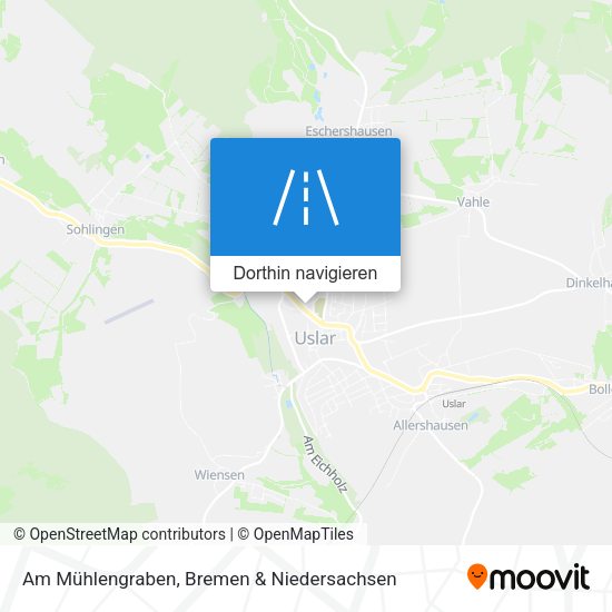 Am Mühlengraben Karte