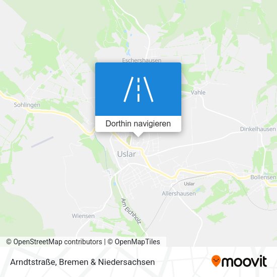 Arndtstraße Karte
