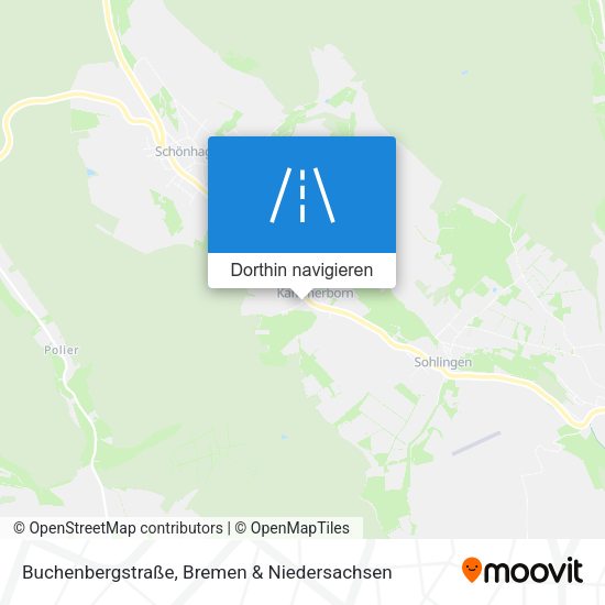 Buchenbergstraße Karte