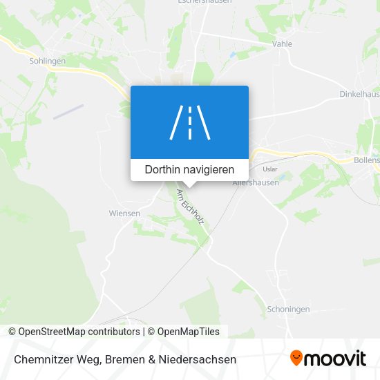 Chemnitzer Weg Karte