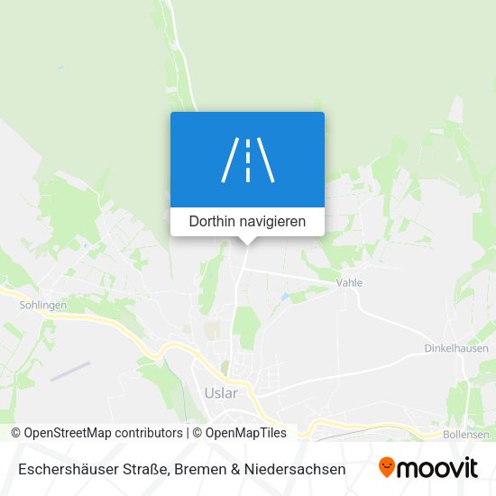 Eschershäuser Straße Karte