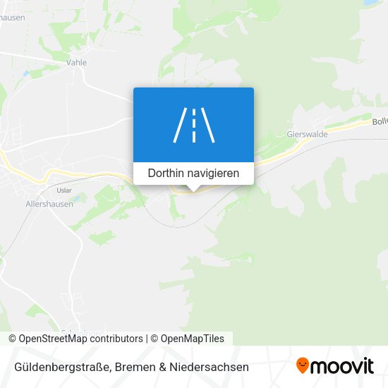 Güldenbergstraße Karte