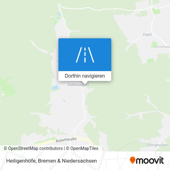 Heiligenhöfe Karte